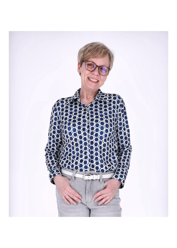 Splash of Color Damen Bluse