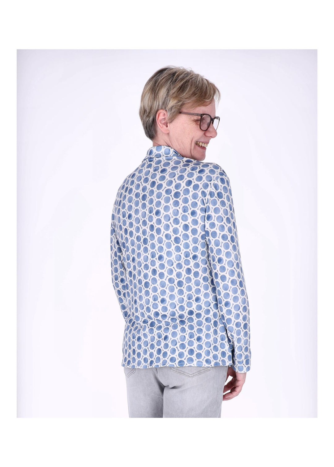 Splash of Color Damen Bluse