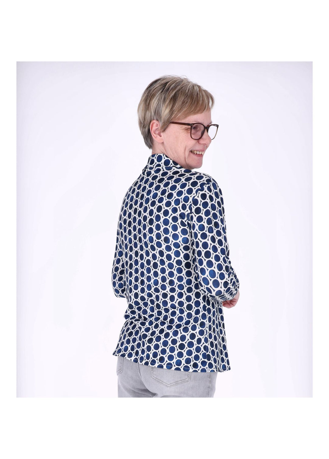 Splash of Color Damen Bluse