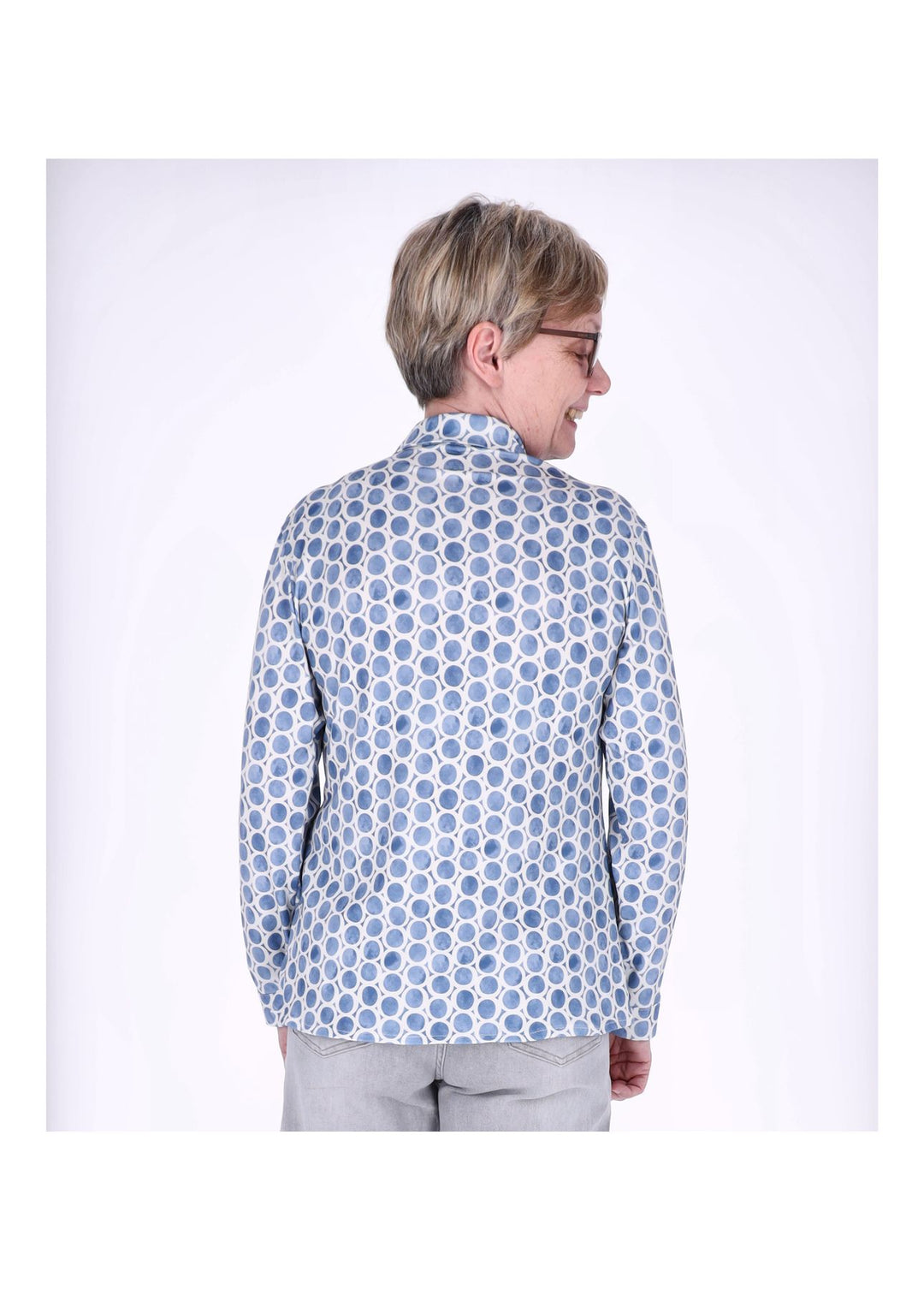 Splash of Color Damen Bluse