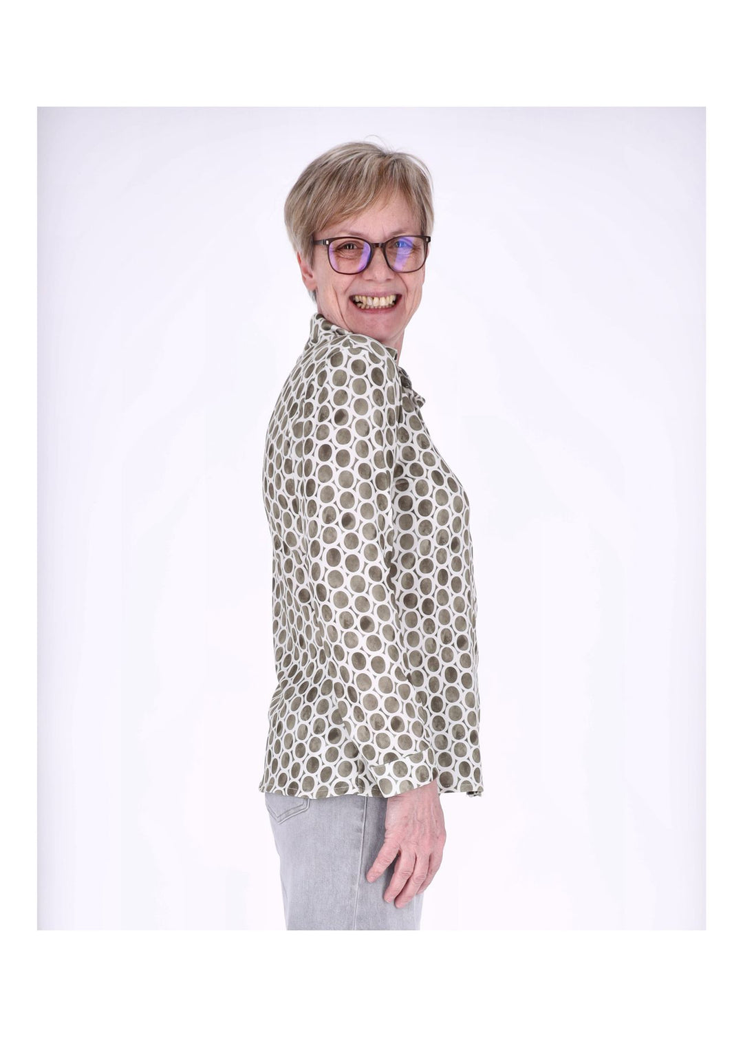 Splash of Color Damen Bluse