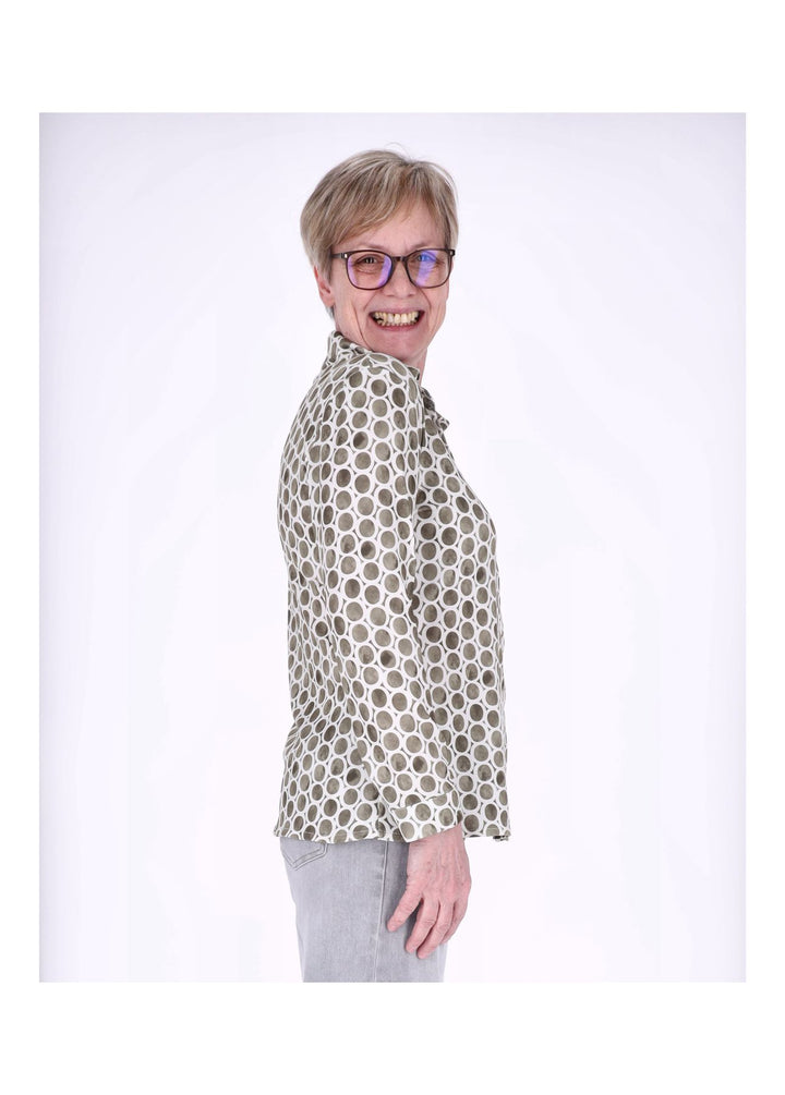 Splash of Color Damen Bluse