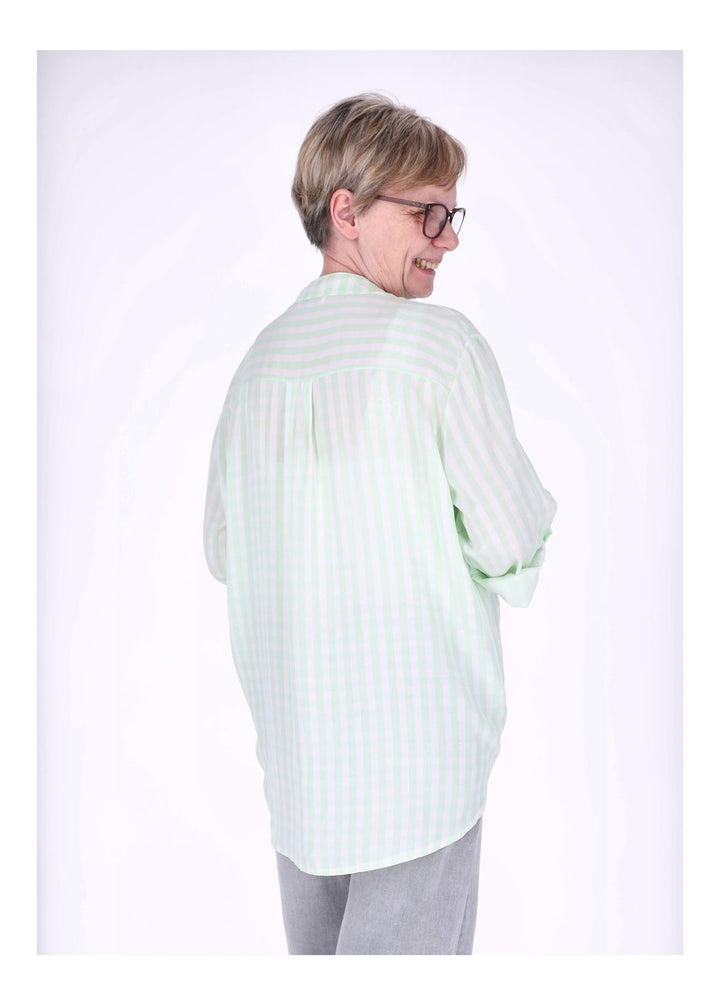 Splash of Color Damen Bluse Streifen