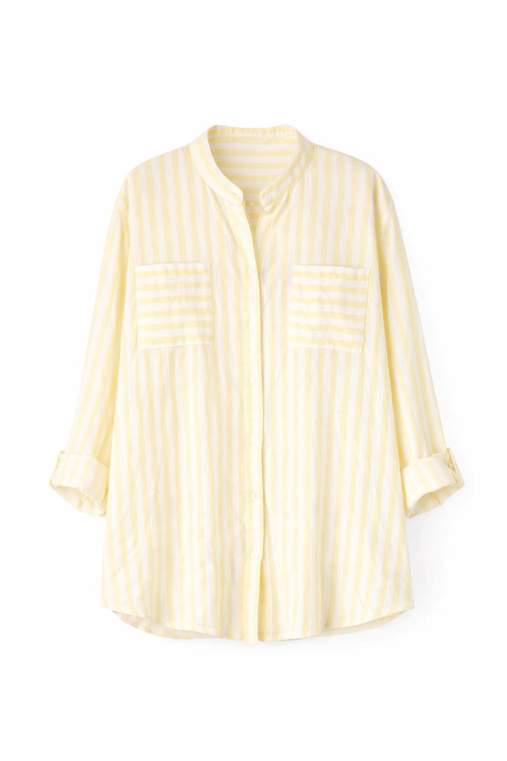 Splash of Color Damen Bluse Streifen