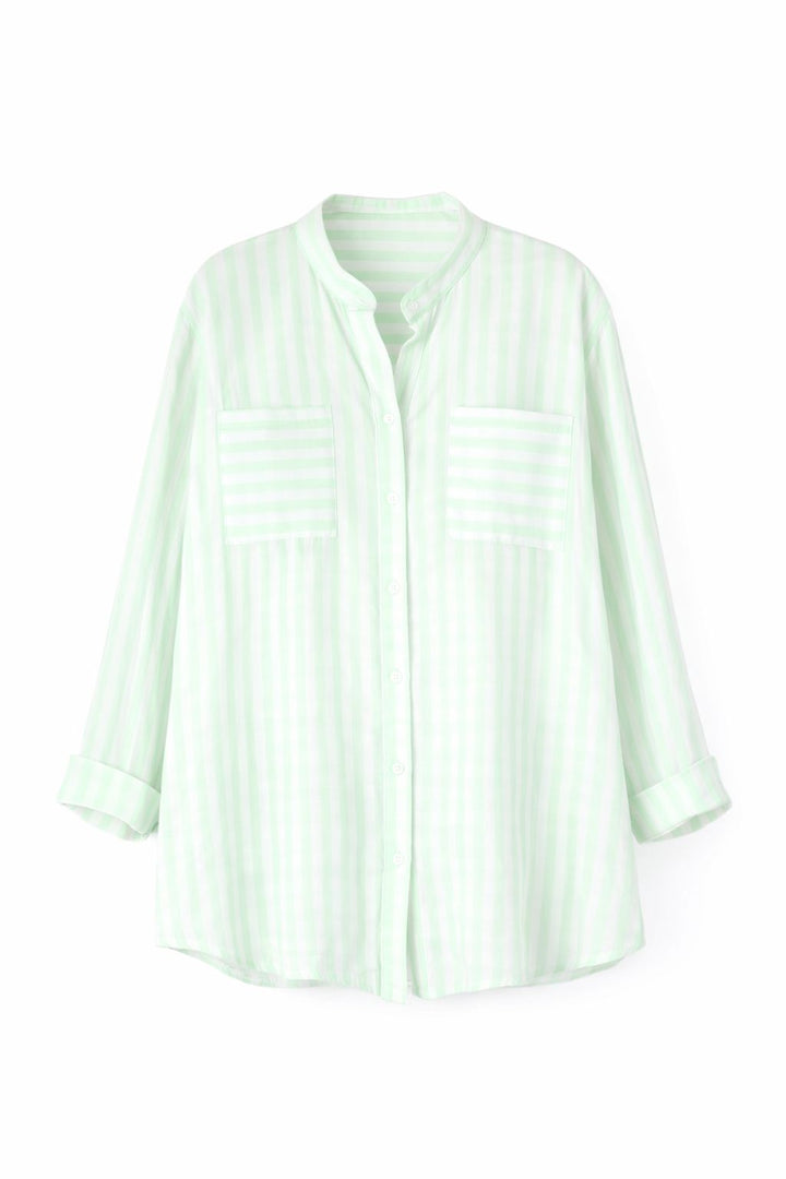 Splash of Color Damen Bluse Streifen