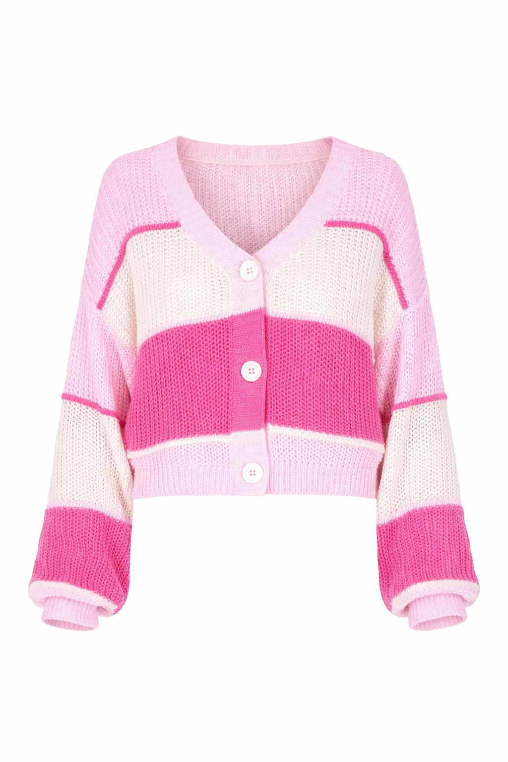 Splash of Color Strickjacke Damen