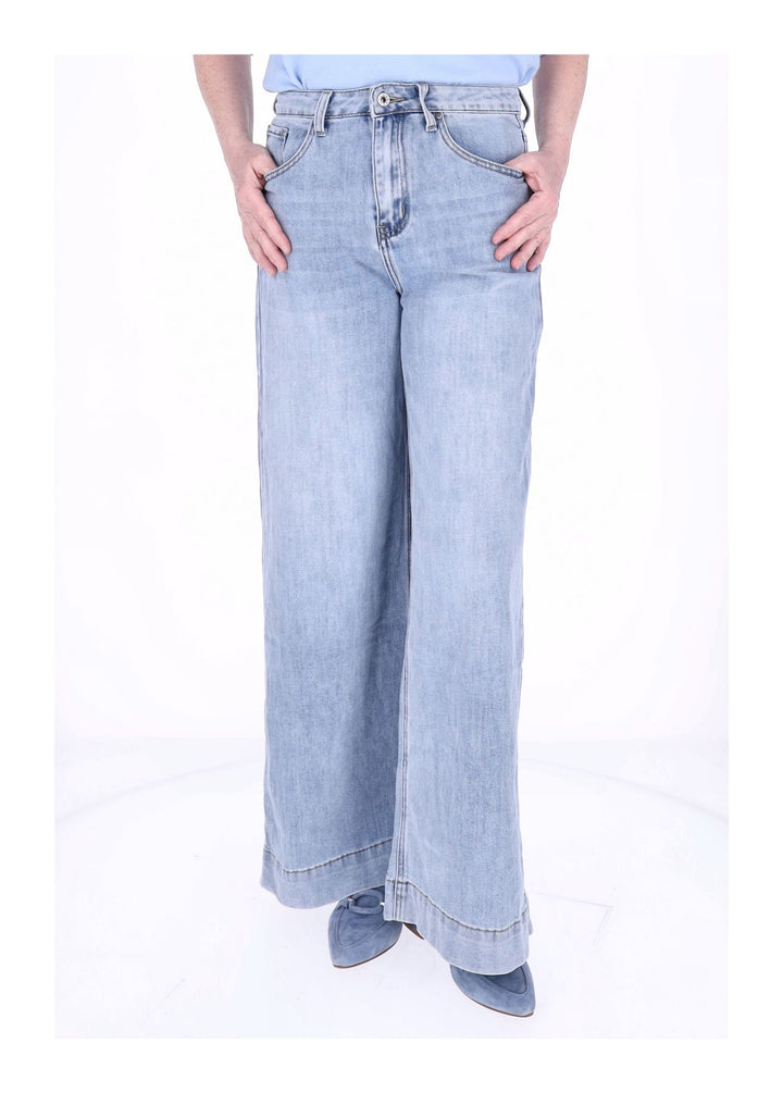 Splash of Color Jeans weites Bein