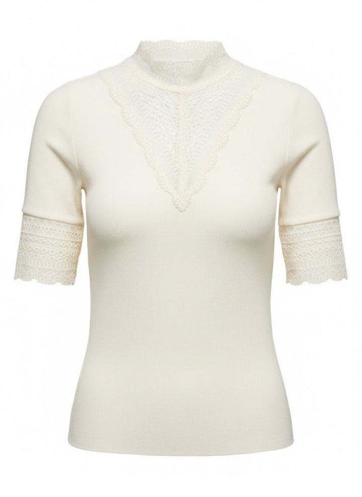 ONLY Highneck Top Kurzarm