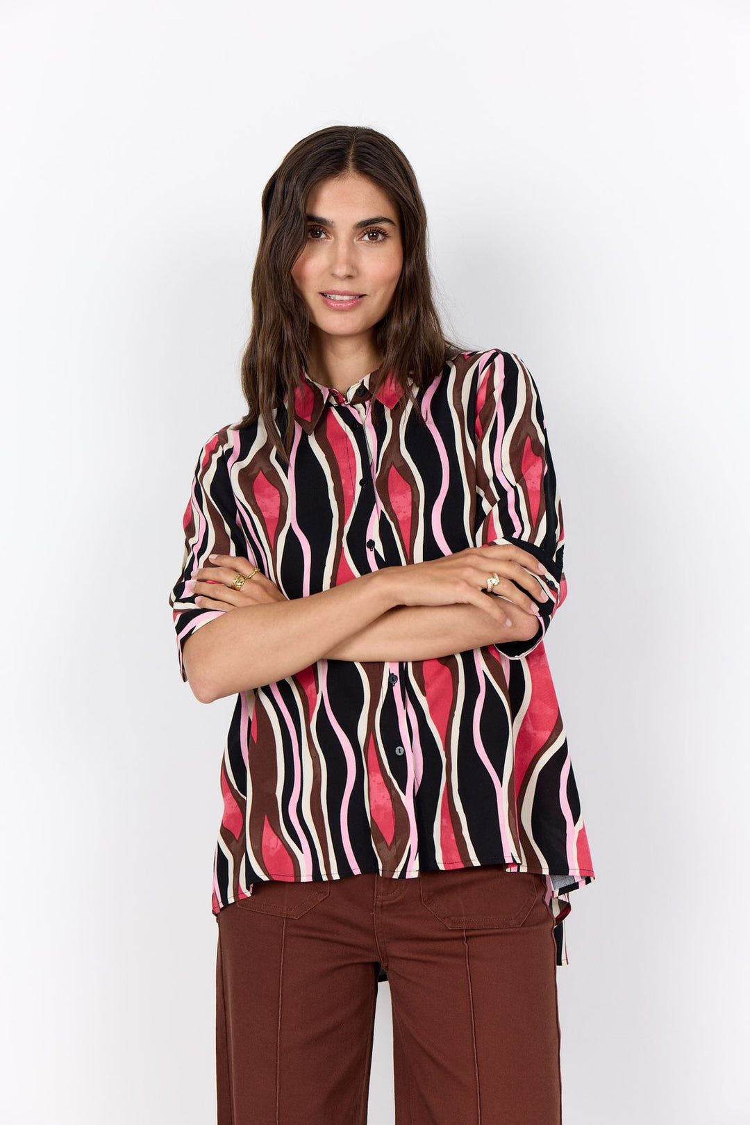 Soyaconcept Kurzarm Bluse Damen