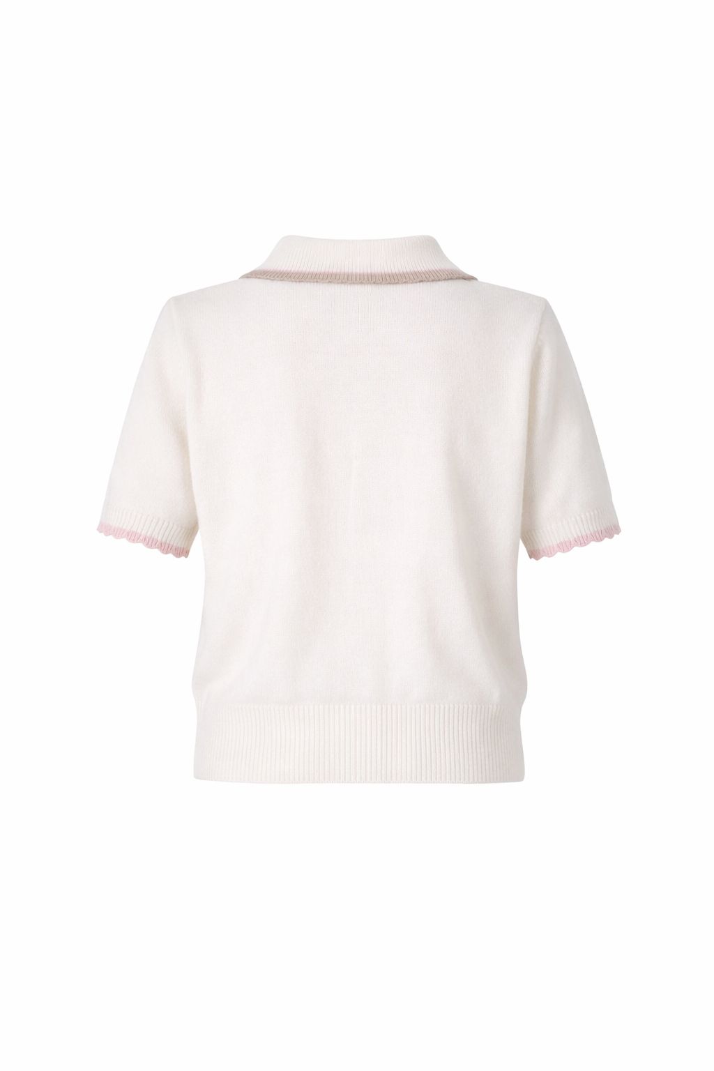 Splash of Color Damen Strickpoloshirt