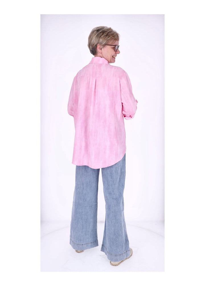 Splash of Color Damenbluse Rosa