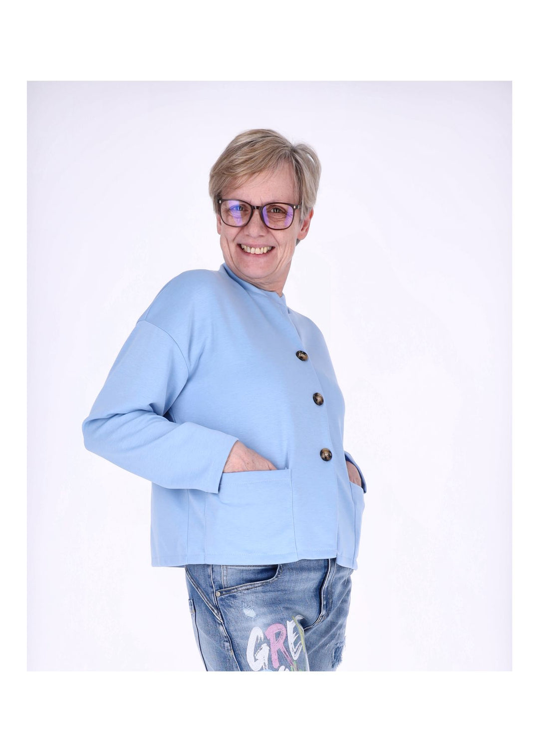 Splash of Color Sweatjacke Damen