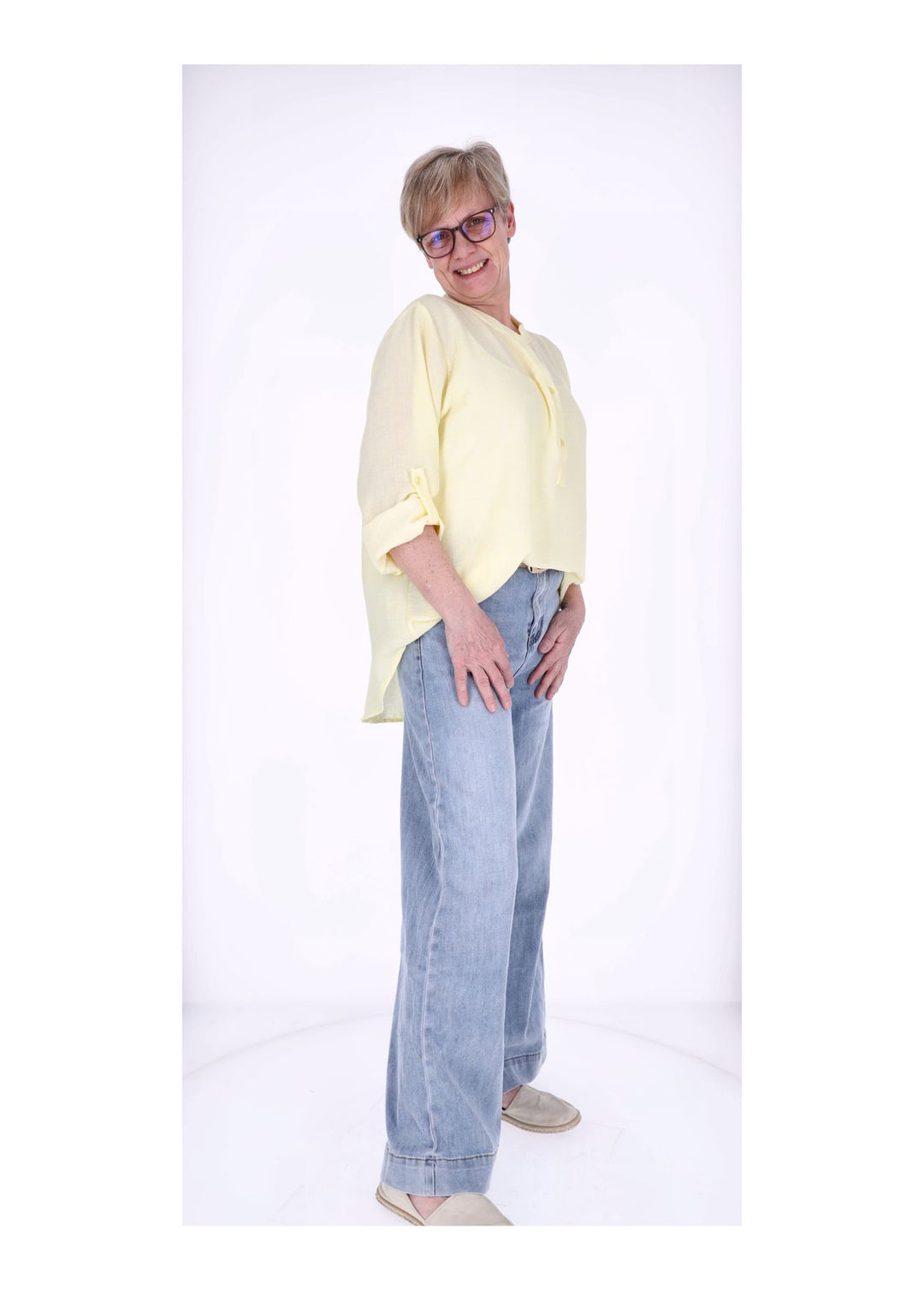Splash of Color Blusenshirt Damen