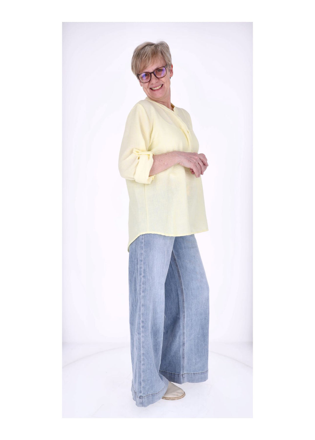 Splash of Color Blusenshirt Damen