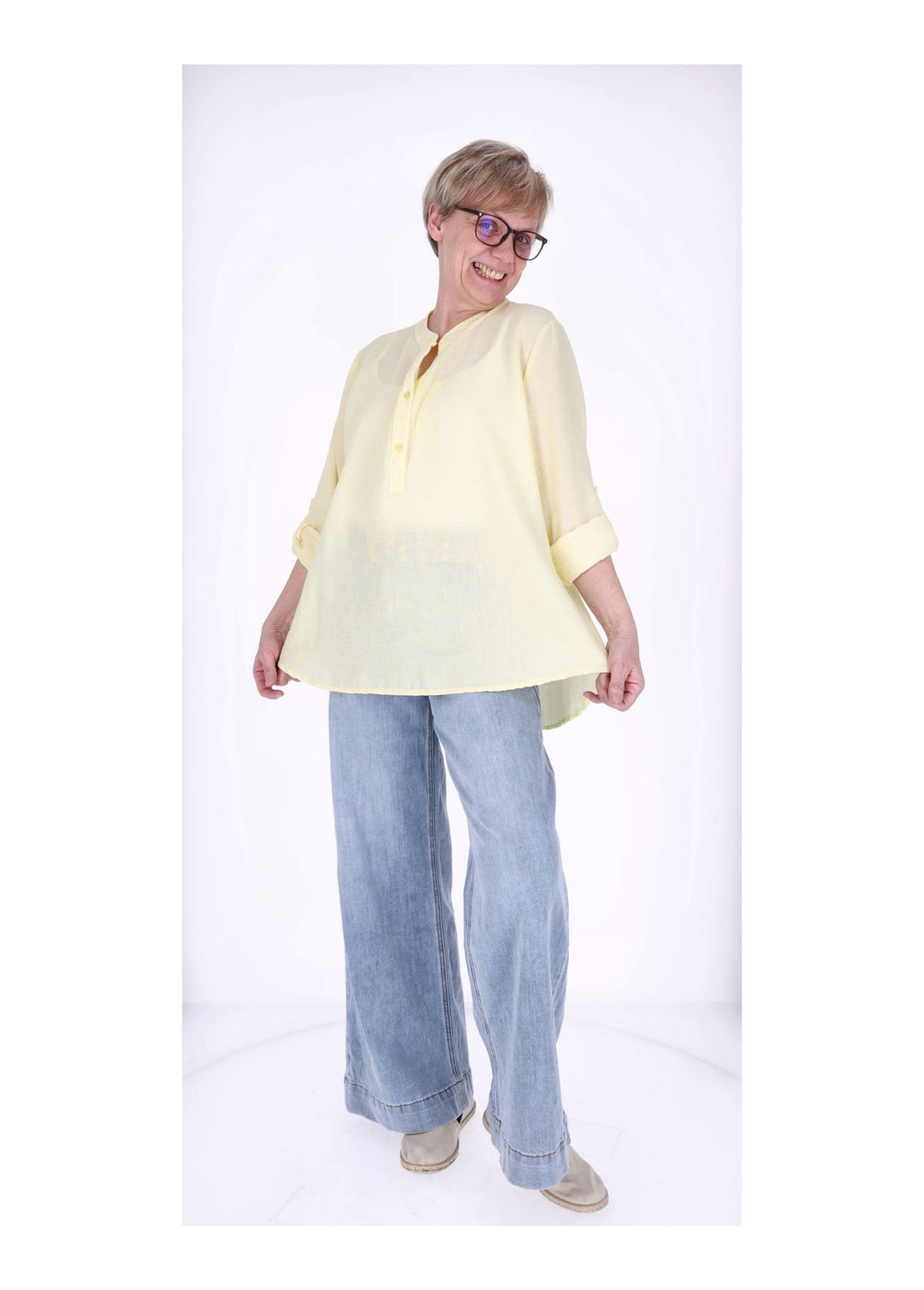 Splash of Color Blusenshirt Damen