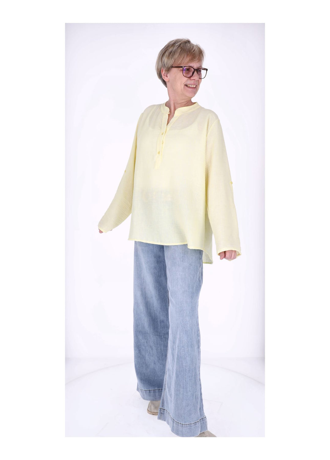 Splash of Color Blusenshirt Damen