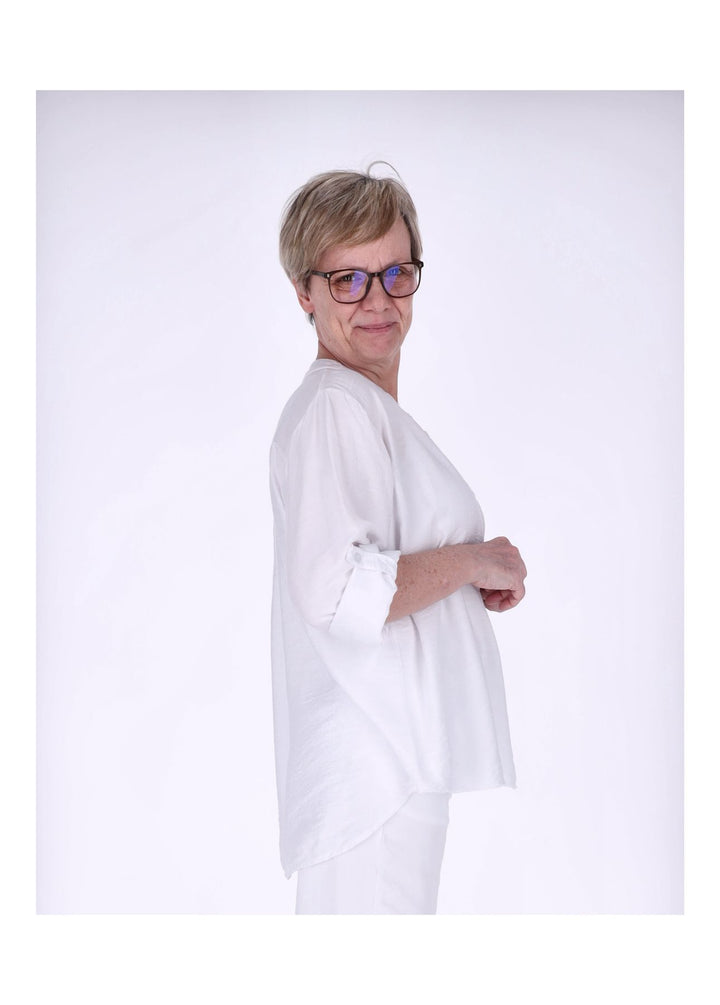 Splash of Color Blusenshirt Damen Viskose