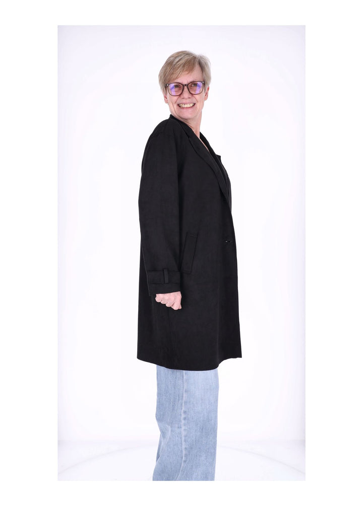 Splash of Color Damen Velours Mantel