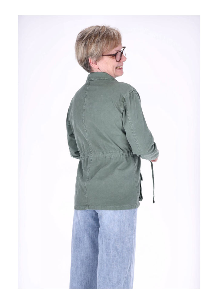Splash of Color Damen Parka Oversize