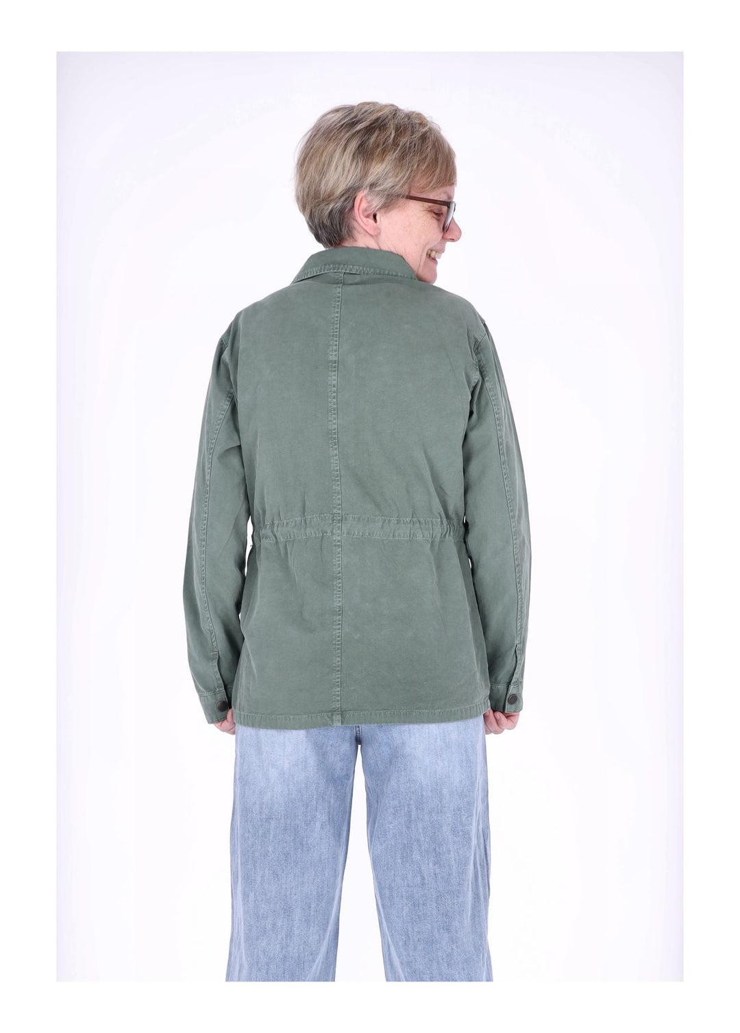 Splash of Color Damen Parka Oversize