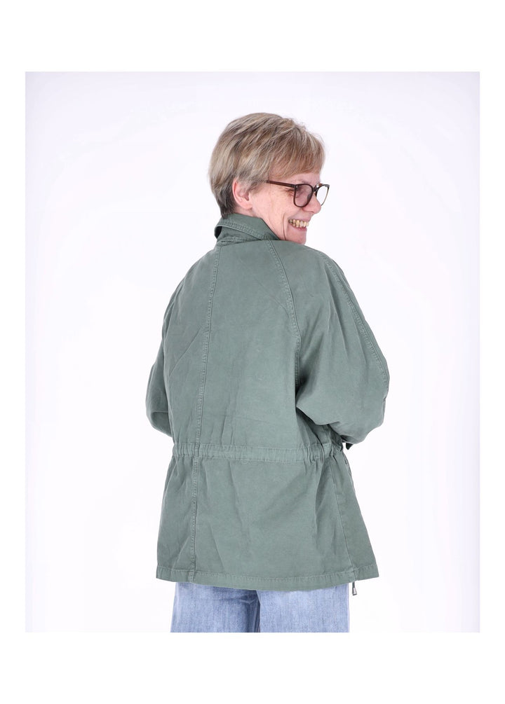 Splash of Color Parka Damen Oversize