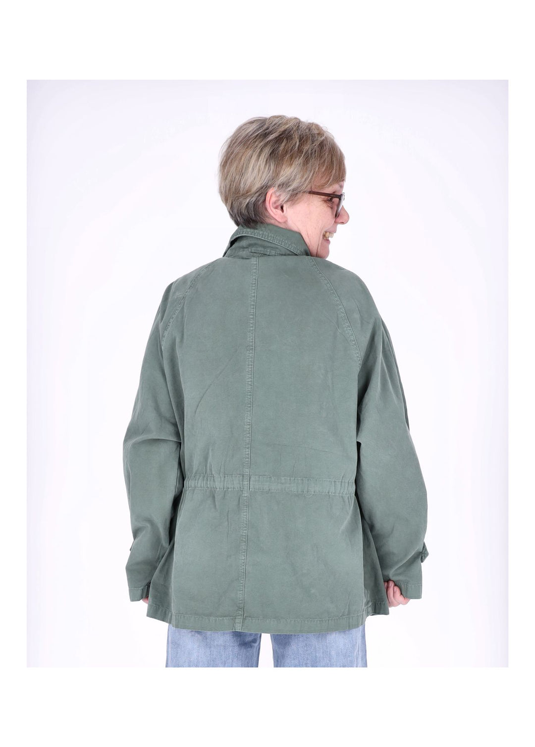 Splash of Color Parka Damen Oversize