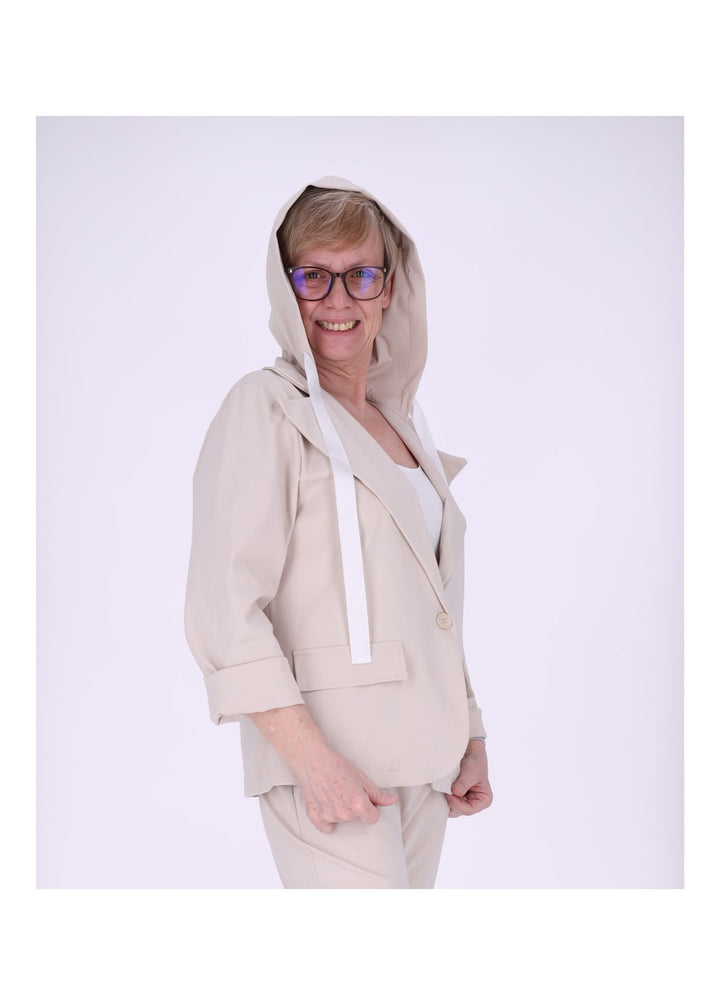 Splash of Color Damen Blazer Kapuze