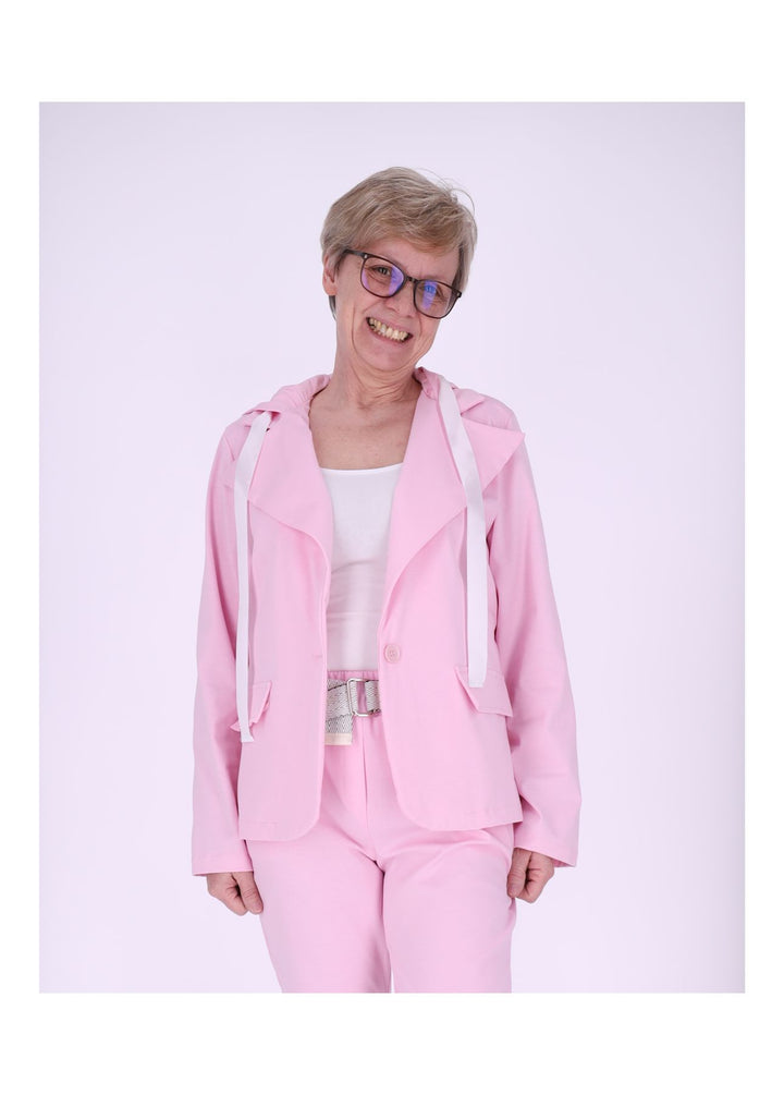 Splash of Color Damen Blazer Kapuze