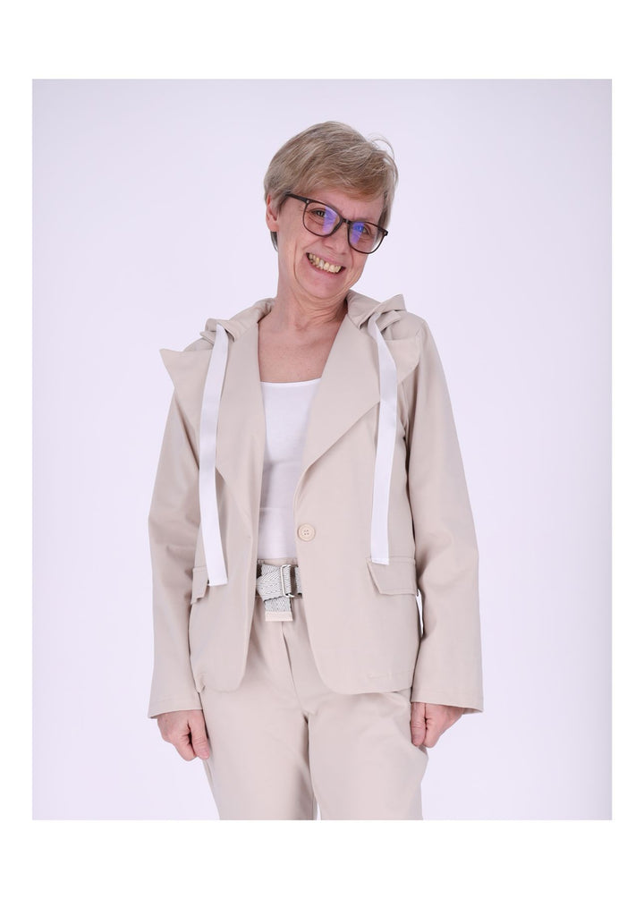 Splash of Color Damen Blazer Kapuze