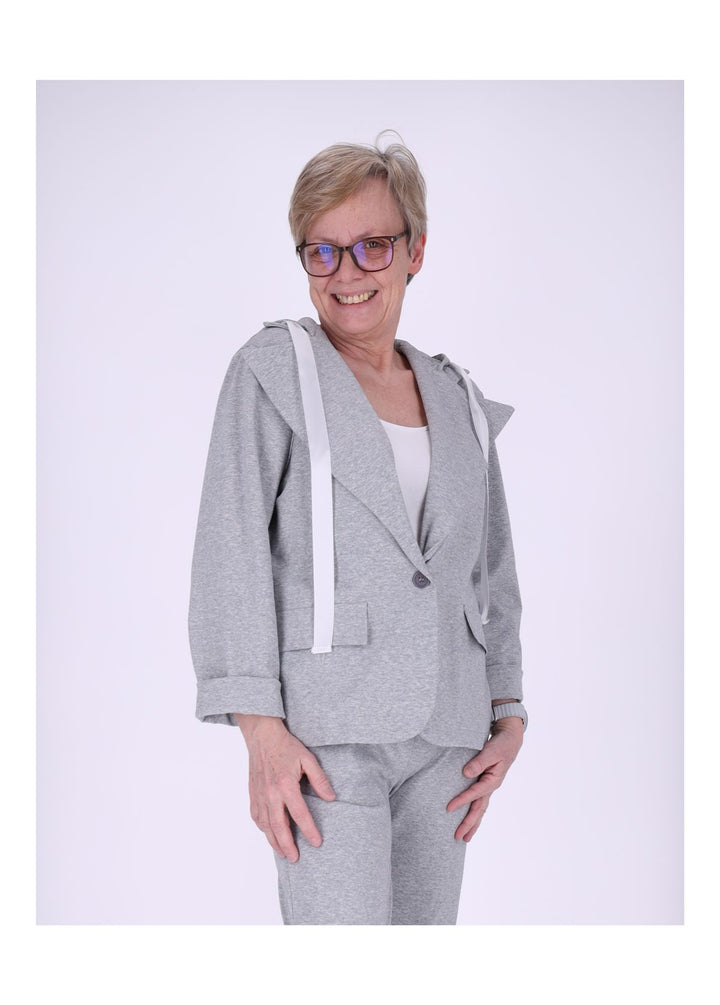 Splash of Color Damen Blazer Kapuze