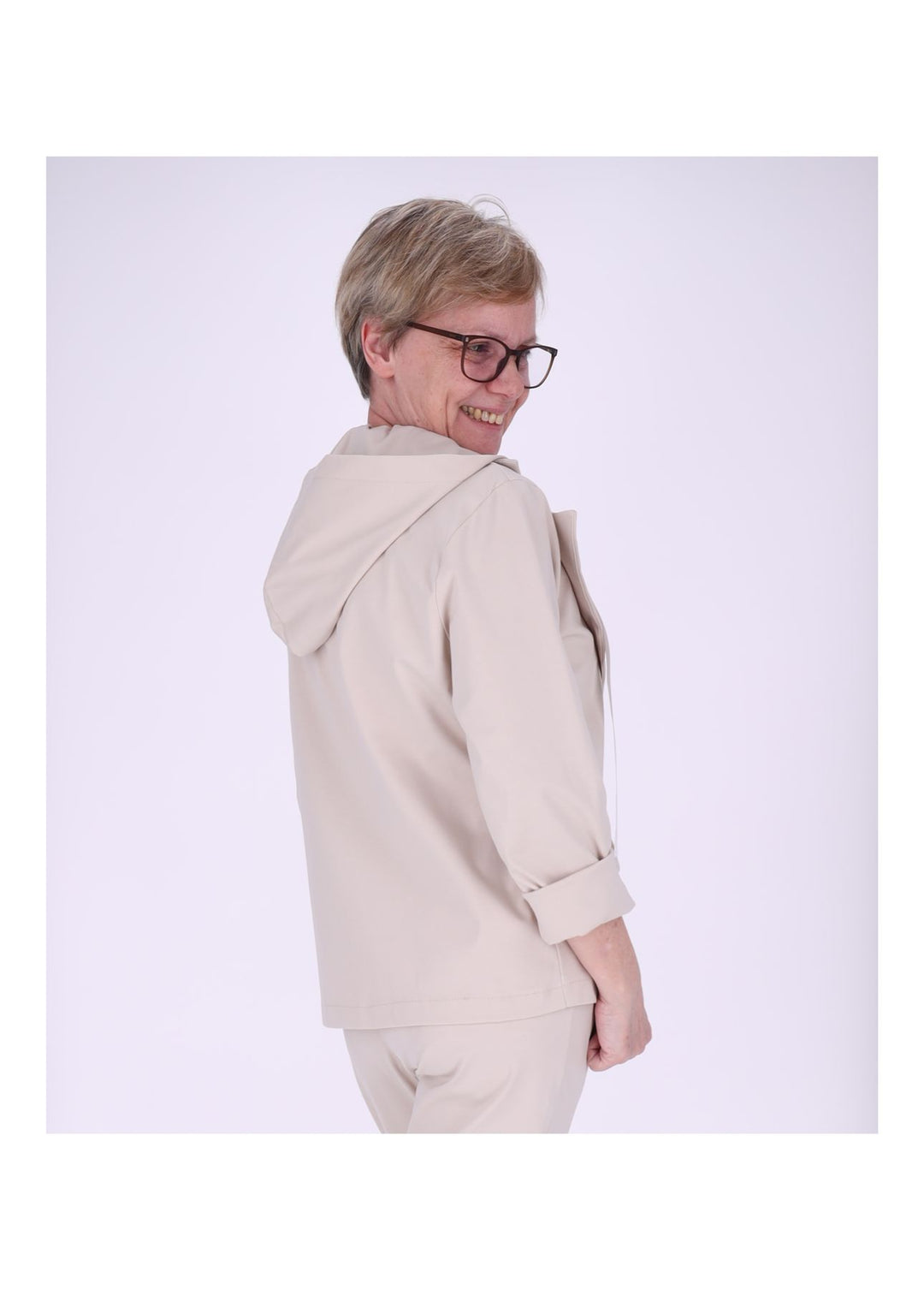 Splash of Color Damen Blazer Kapuze
