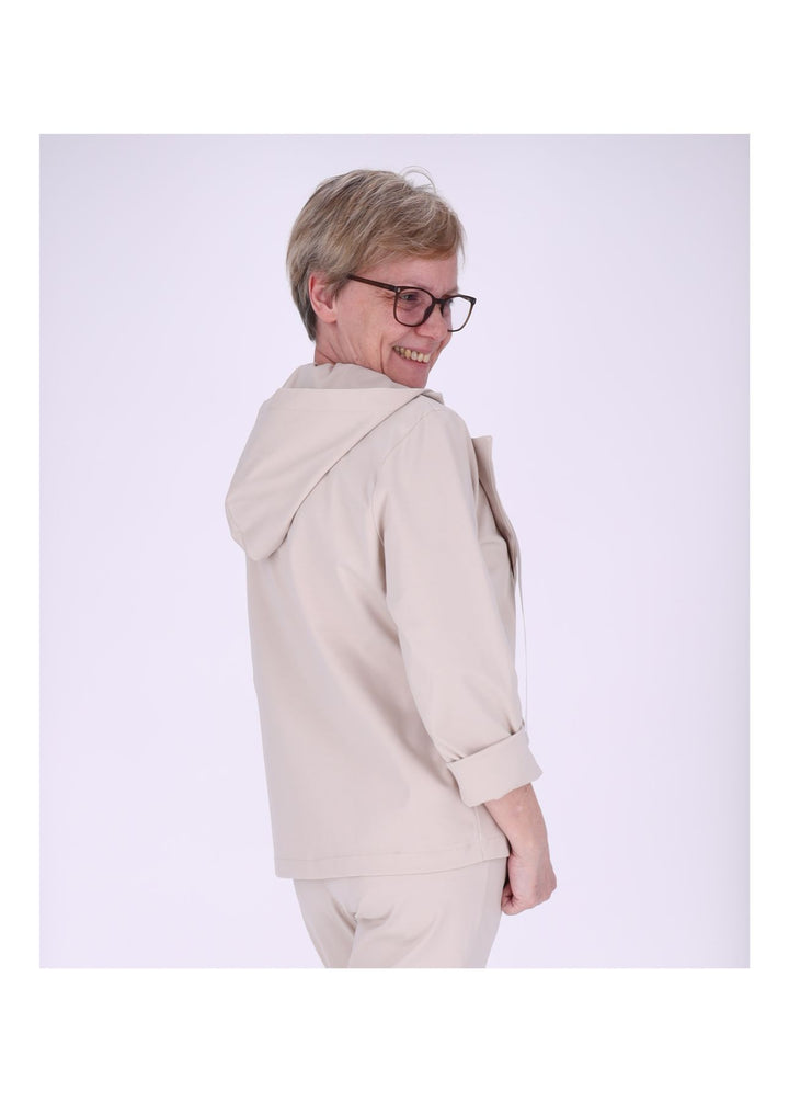 Splash of Color Damen Blazer Kapuze