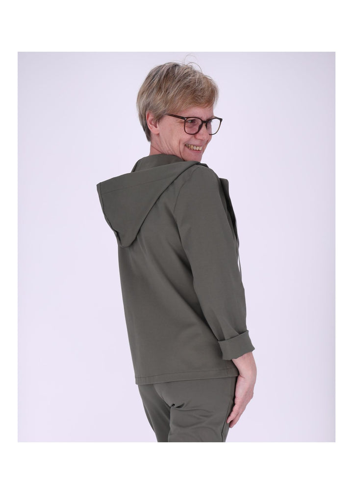 Splash of Color Damen Blazer Kapuze
