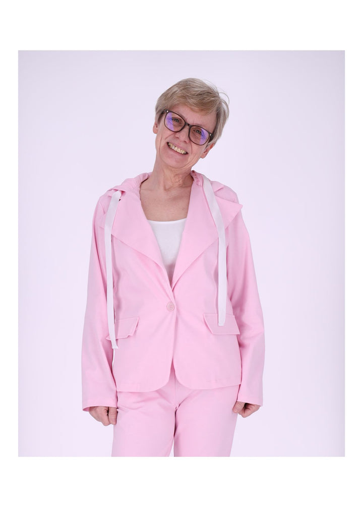 Splash of Color Damen Blazer Kapuze