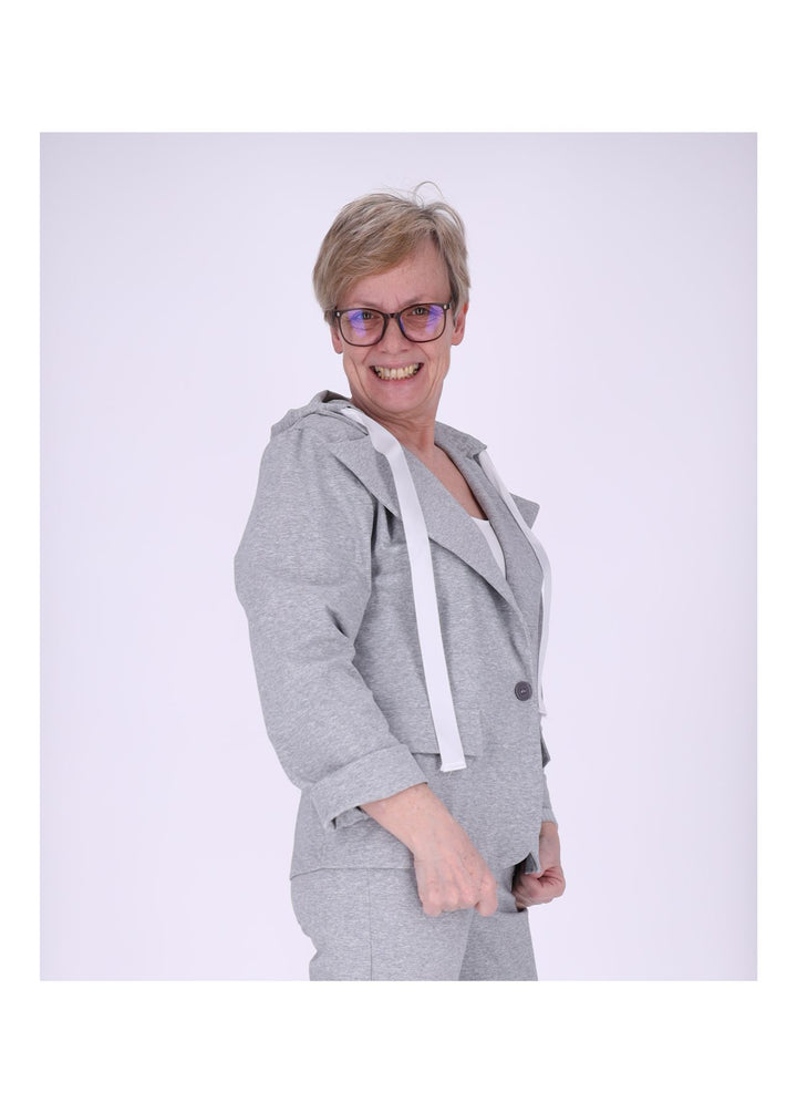 Splash of Color Damen Blazer Kapuze