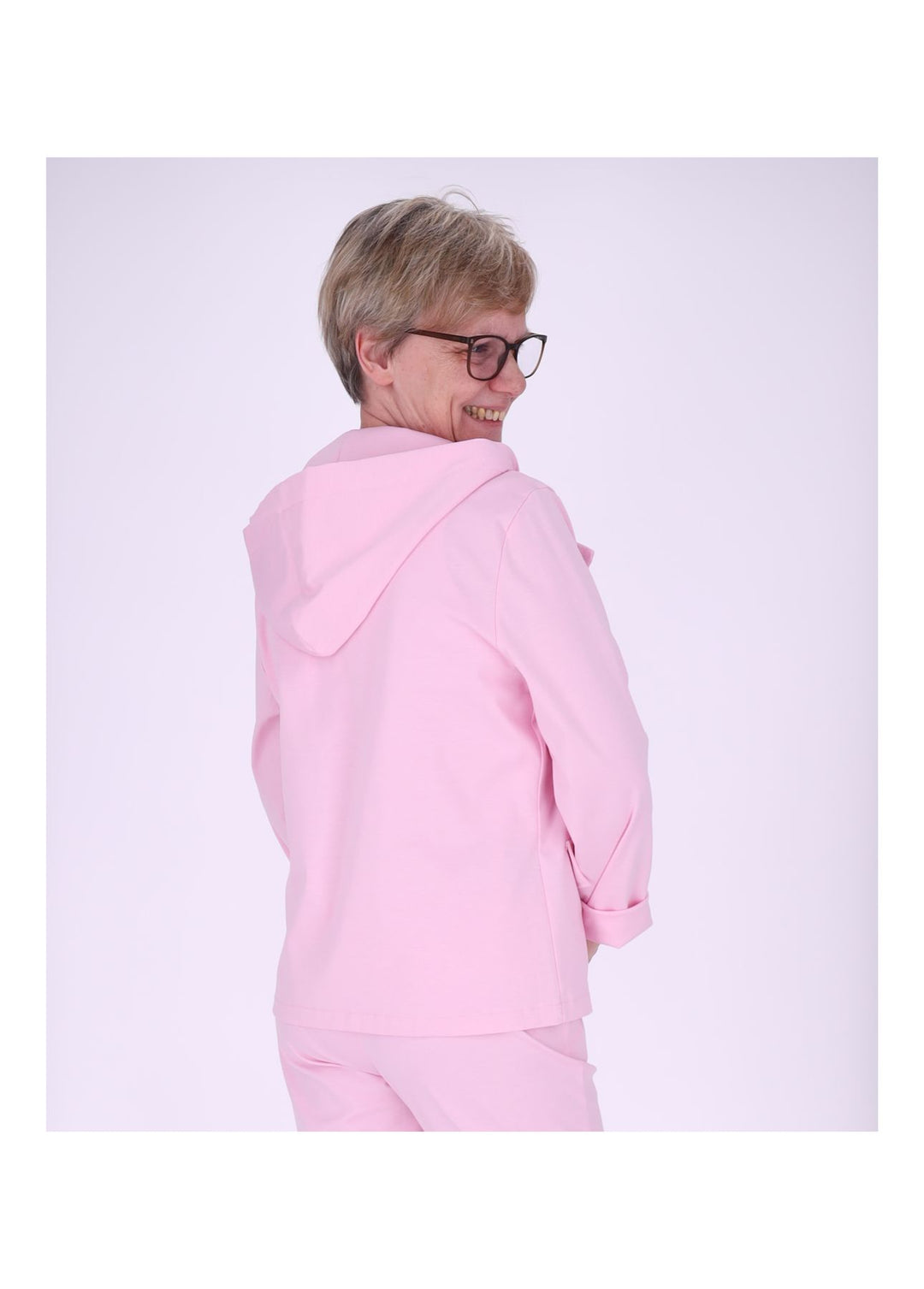 Splash of Color Damen Blazer Kapuze