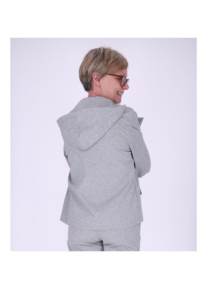 Splash of Color Damen Blazer Kapuze