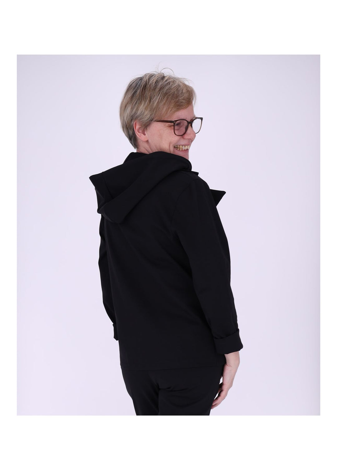 Splash of Color Damen Blazer Kapuze