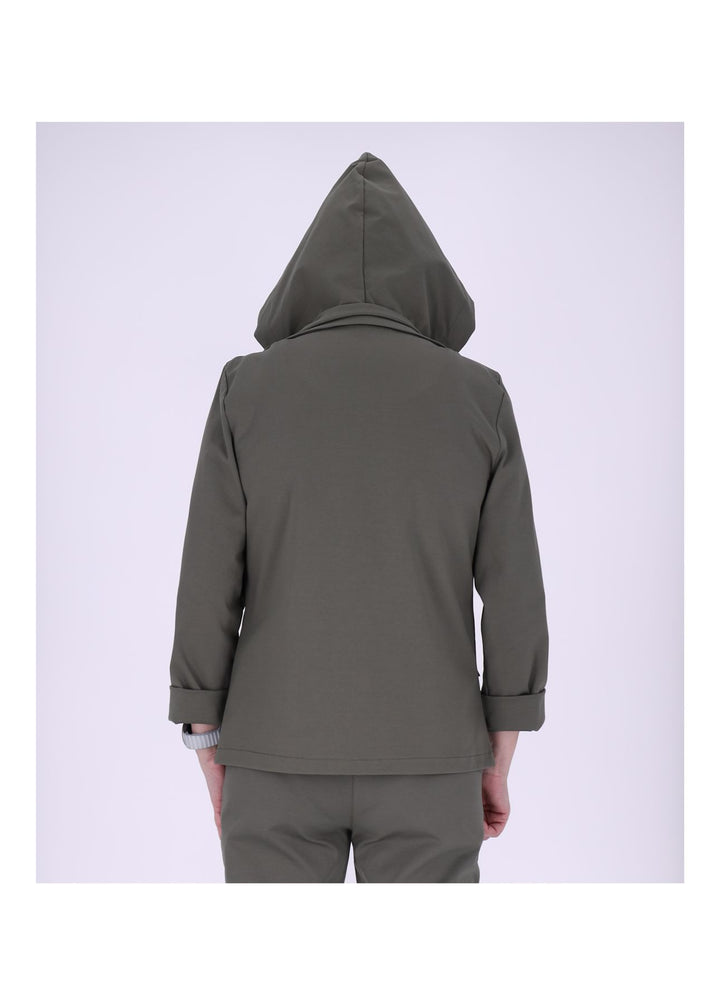 Splash of Color Damen Blazer Kapuze