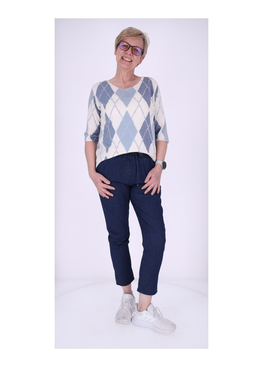 Splash of Color Schlupfhose Damen Jeans