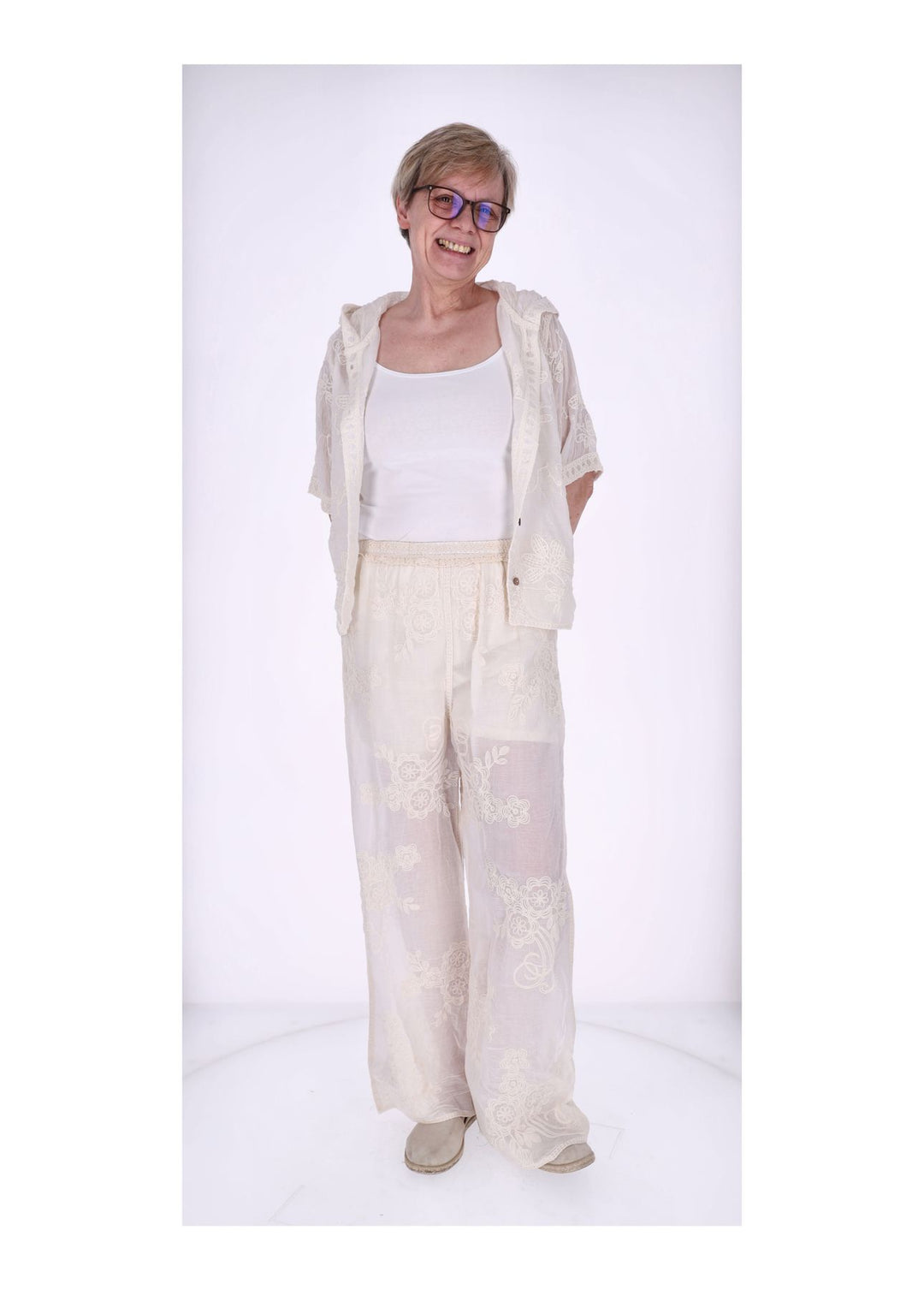 Splash of Color Boho Hose Damen