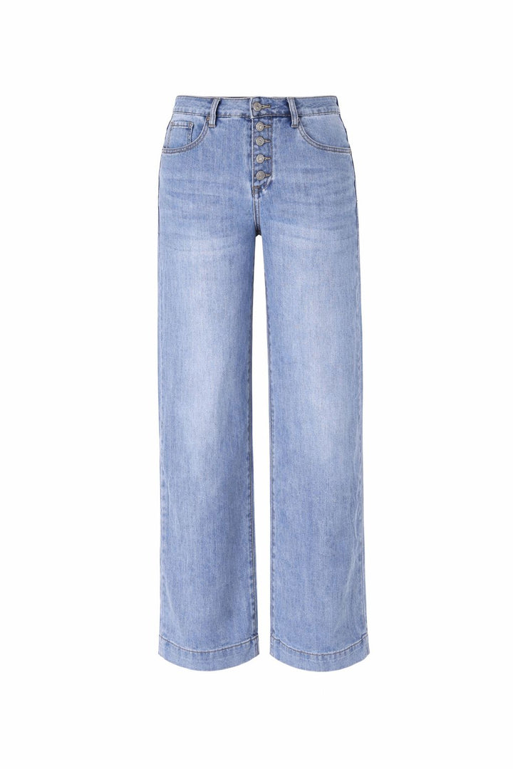 Splash of Color Wideleg Jeans Damen