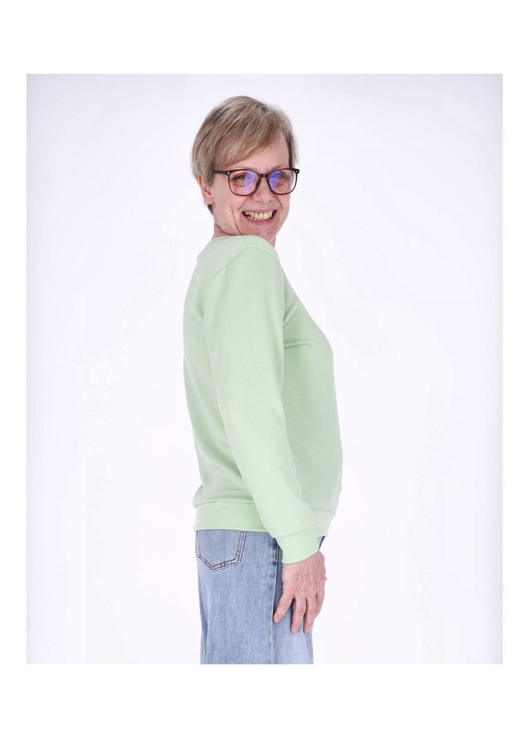 Splash of Color Damen Sweatshirt LOVE