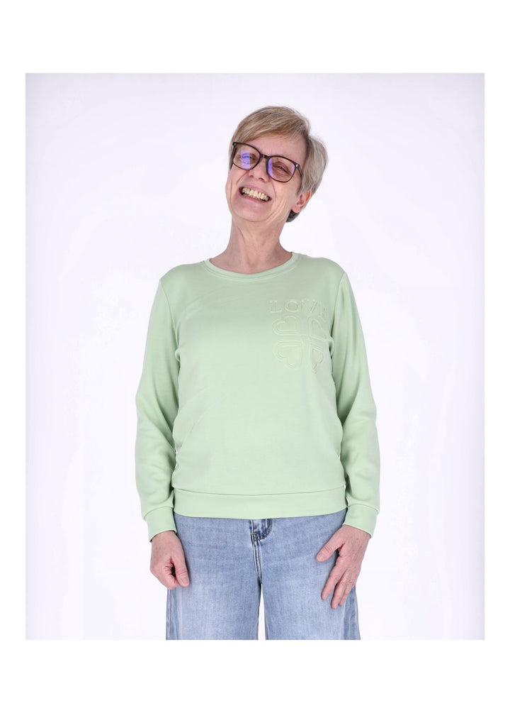 Splash of Color Damen Sweatshirt LOVE