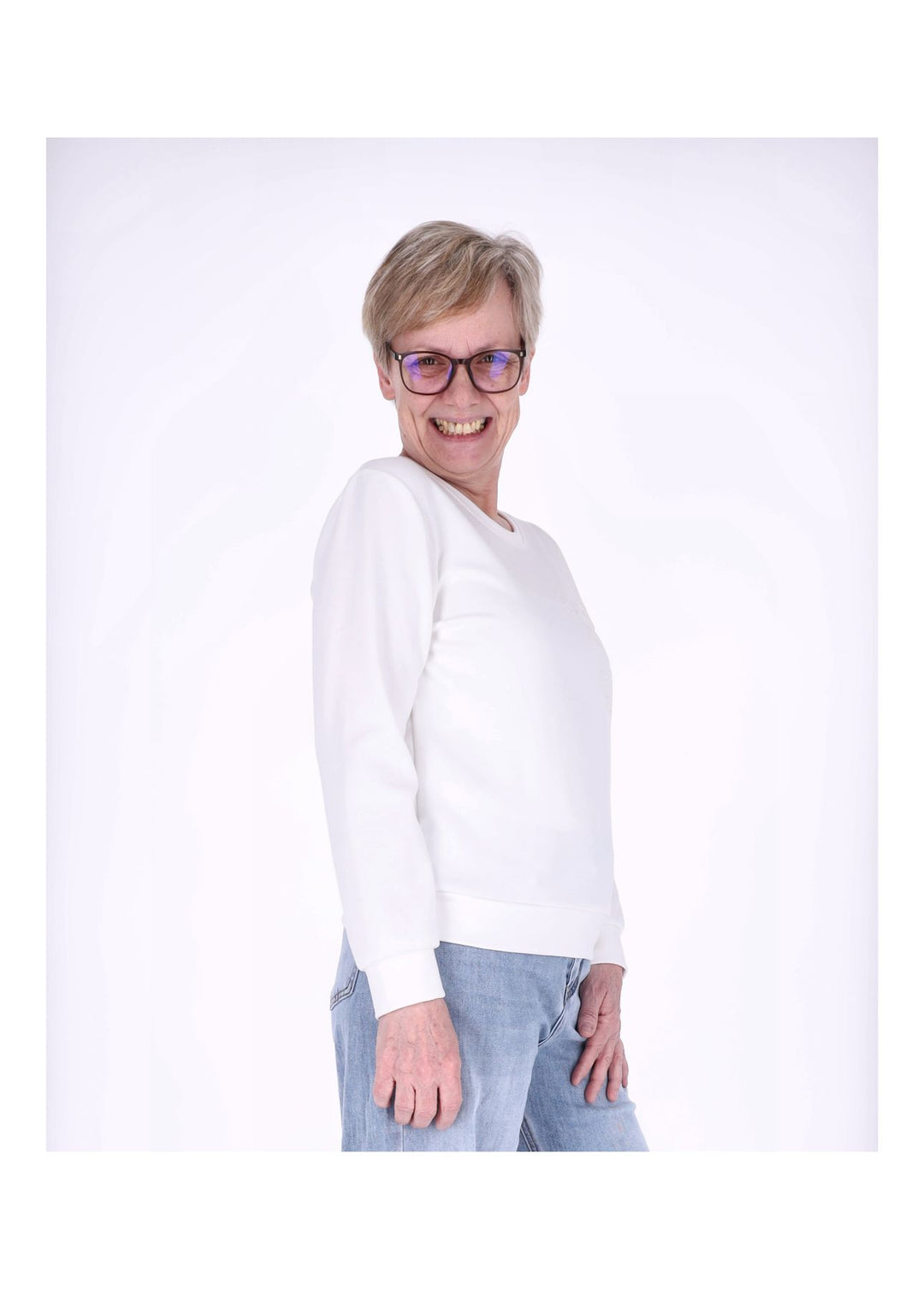 Splash of Color Damen Sweatshirt LOVE