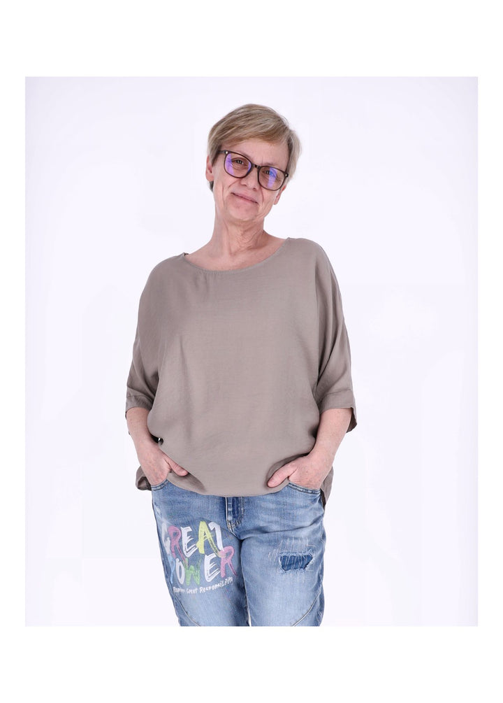 Splash of Color Raglan Oversized T-Shirt