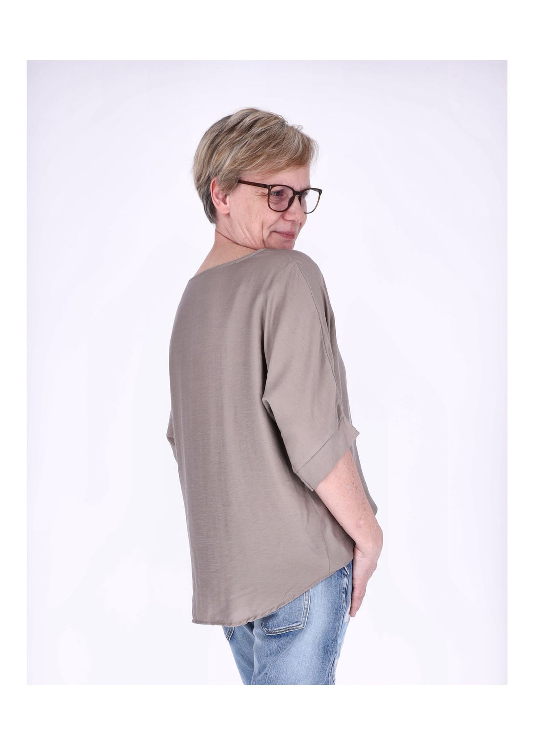 Splash of Color Raglan Oversized T-Shirt