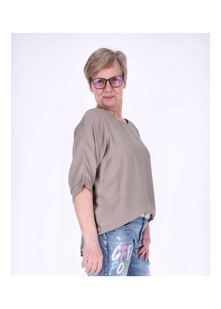 Splash of Color Raglan Oversized T-Shirt