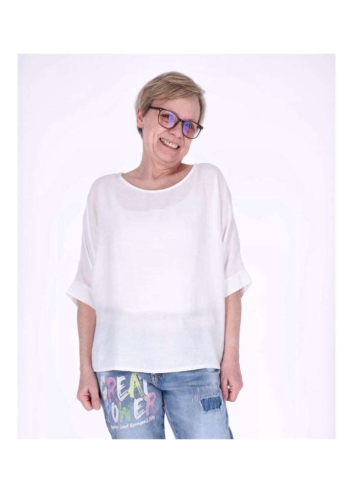 Splash of Color Raglan Oversized T-Shirt