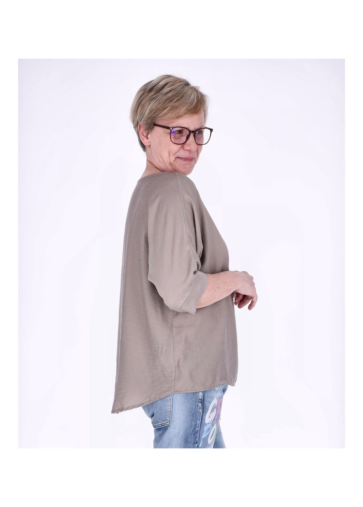 Splash of Color Raglan Oversized T-Shirt